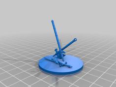 40mm Disarray Token For ‘Never Mind The Billhooks’ (Remix) 3D Printer Model