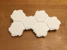 Hex Terrain 3D Printer Model