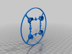 Tiny Hoop 52mm Frame 3D Printer Model