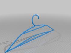 Clothing Hanger 3D Printer Model