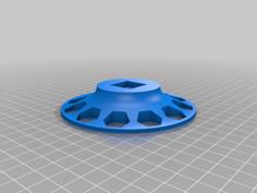 Ice Fishing Rattle Reel 3D Printer Model