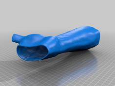 Wrist Splint With Lattice Structures 3D Printer Model