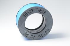 Customizable Tape Protection-Cap (Blue Tape And Others) 3D Printer Model