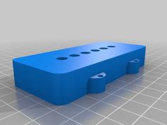 Fender Jazzmaster Pickup Covers (original, No Holes, Quarter Pound, Humbuckers) 3D Printer Model