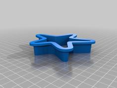 Starfish Cookie Cutter 3D Printer Model