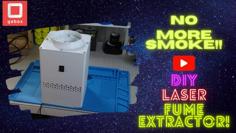 Laser Fume Extractor 3D Printer Model