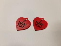 NFC Heart 3D Printer Model