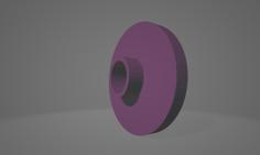 Yeedi Main Brush Bearing End Cap 3D Printer Model