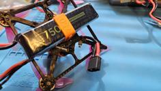 Flywoo Drone LIPO Mounts 3D Printer Model