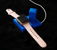 Tardis Apple Watch Base 3D Printer Model