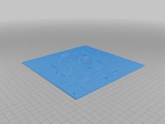 Cute Tiger ( Hueforge) 3D Printer Model