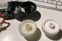 Convertible Roof Locking Actuator Gear For BMW Vehicles 3D Printer Model