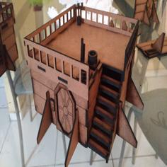 Laser Cut House Star Wars Legion – B