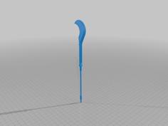 Energon Sickle  For Animated Optimus Prime 3D Printer Model