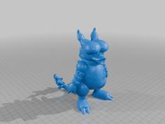 Magmar Multicolor 3D Printer Model