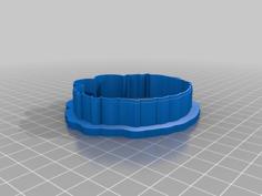 Cookie Monster Cookie Cutter 3D Printer Model