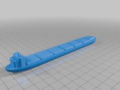 Ashigaru Freighter "Ash Barge" 3D Printer Model