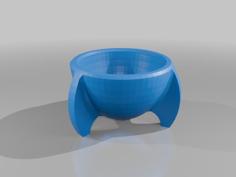 Rocket Egg Cup 3D Printer Model