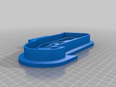 Seahawk Cookie Cutter And Mold 3D Printer Model