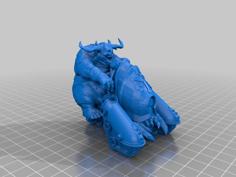 Greater Demon On Scooter 3D Printer Model