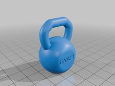 Gyatt Kettlebell 3D Printer Model