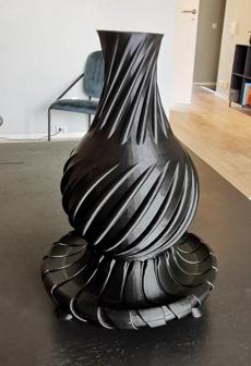 Vase With Base And A Small Hidden Compartment 3D Printer Model