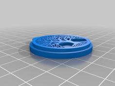 Tree Of Life Keychain 3D Printer Model