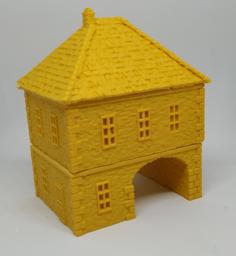 Normandy Houses 15mm 1:100 Scale 3D Printer Model