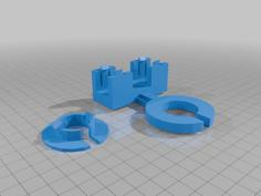 ANycubic Cobra 3 Gantry Filament Guide 3D Printer Model