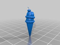 Ice Cream 3D Printer Model