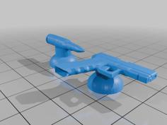 Bullet And Gun Croc Charms 3D Printer Model