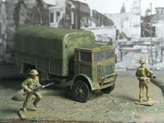 K5 AUSTIN BRITAIN MILITARY TRUCK 3D Printer Model