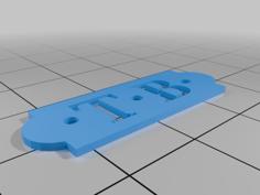 LGB 2-axle Passenger Wagon Relief Bordures 3D Printer Model