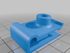 Plastic U Nut 3D Printer Model