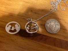 Family Pendant 3D Printer Model