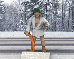 Cousin Eddies Shitters Full – Christmas Vacation 28mm Miniature 3D Printer Model