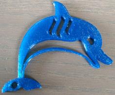 Steemit Keychain – Dolphin 3D Printer Model