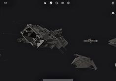 Babylon 5 Hyperion Alternate Expeditionary Cruiser 3D Printer Model