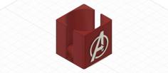 Marvel Coaster Case 3D Printer Model