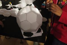 Laser Cut Ballon De Football (découpe Laser)