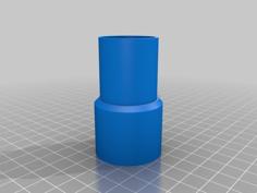 Shark Hoover Vacuum Adapter 3D Printer Model