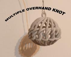 Knot Ball – Tree Ornament 3D Printer Model