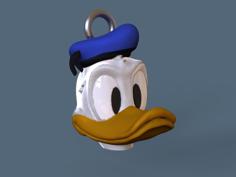 Donald Duck KeyChain 3D Printer Model