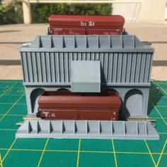 N – Poste De Déchargement Pour Wagons Fleischmann 8520 Et 852216 3D Printer Model