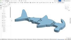 Hammerhead Shark 3D Printer Model