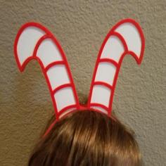 Candy Cane Headbands 3D Printer Model