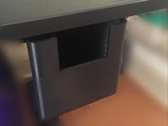 Desk Mounted Trash Can 3D Printer Model