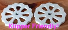 Ender 3 V2 Bed Handles – Klipper Friendly 3D Printer Model