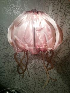 Laser Cut Lamp “Jellyfish”