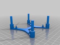 Raspberry Pi 2 Stacking System 3D Printer Model